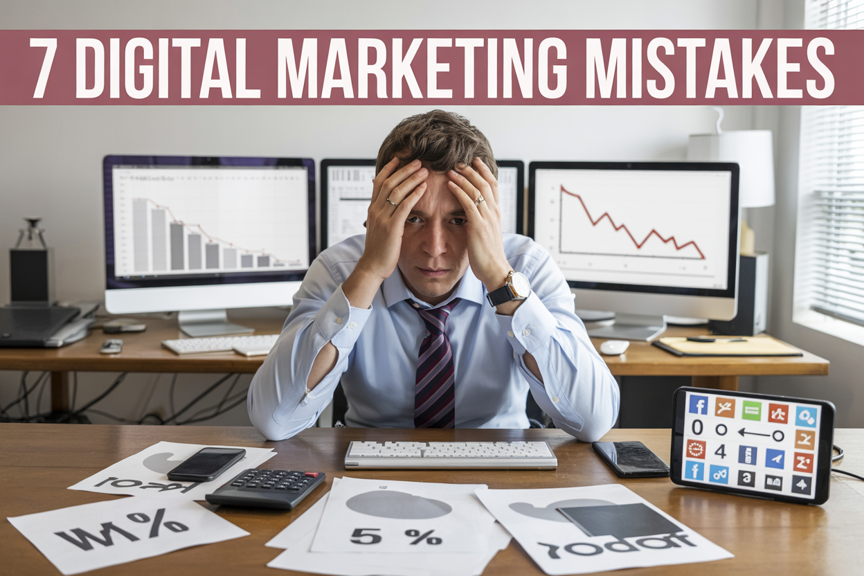 7 Digital Marketing Mistakes That Kill Your ROI - Digitalmarketingdoctors