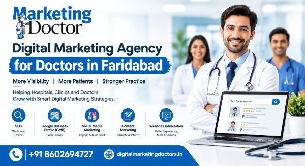  Digital Marketing Agency for Doctors in Faridabad